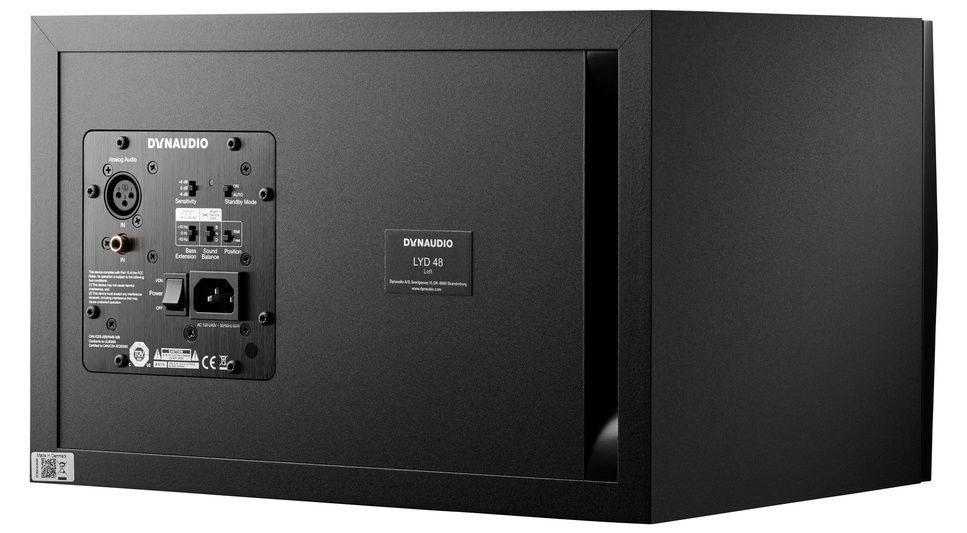 DYNAUDIO LYD48 Enceinte de Monitoring 3 Voies 180 Watts RMS (L'Unité) White Gauche