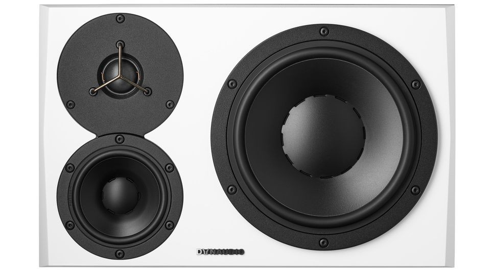 DYNAUDIO LYD48 Enceinte de Monitoring 3 Voies 180 Watts RMS (L'Unité) White Gauche — DYNAUDIO