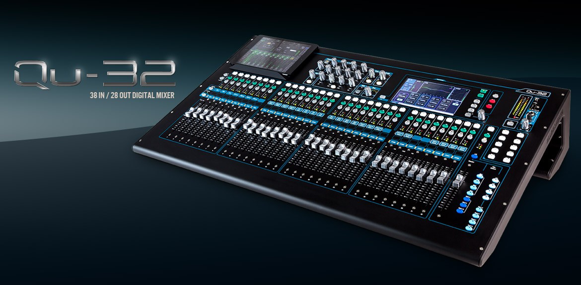 Allen & Heath QU-32 Console Numérique 38 in/28 out
