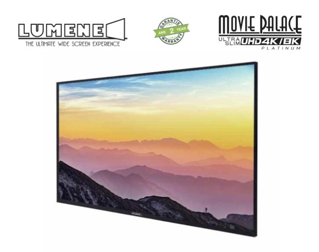 LUMENE MOVIE PALACE UHD 4K/8K PLATINUM 300C [16:9] ULTRA SLIM — LUMENE