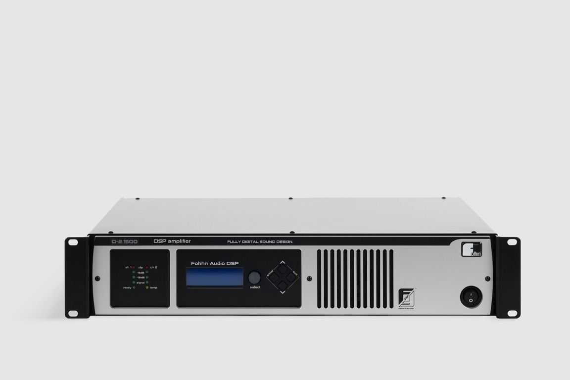 FOHHN D2-1500 Amplificateur DSP 2x 1500W/4 Ohms  