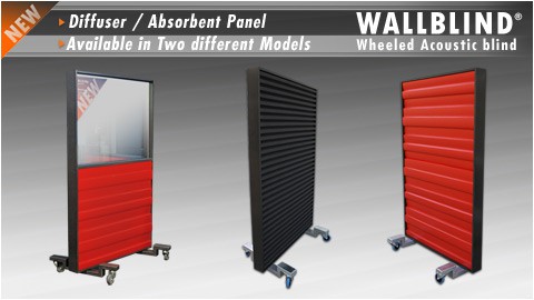 JOCAVI Wallblind ® Panneau Acoustique Mixte (Lot de 2 pièces) — JOCAVI Acoustics Panels