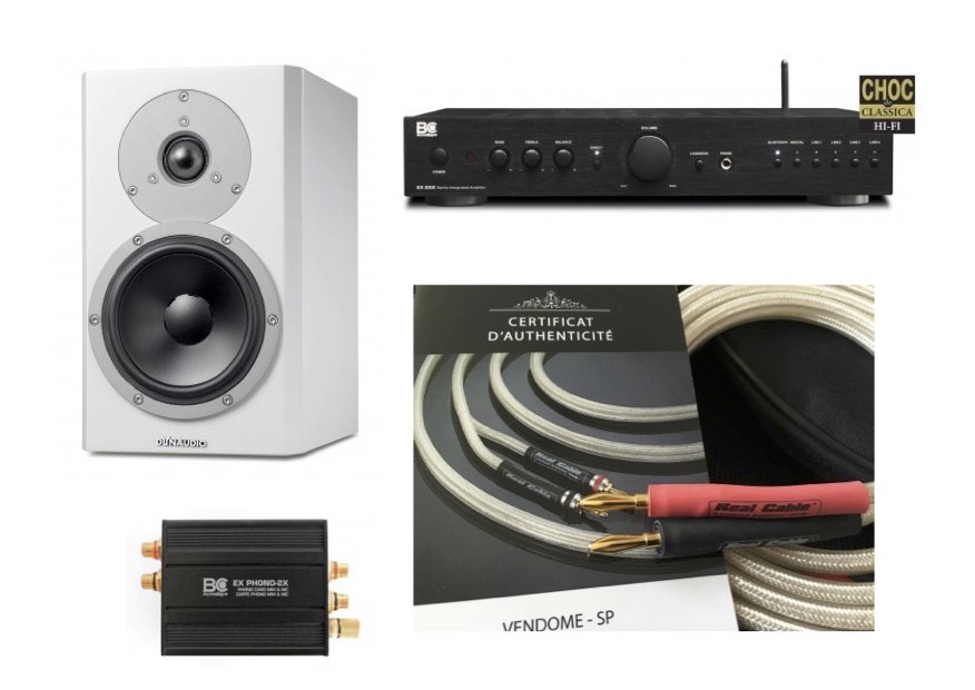 Pack Dynaudio EMIT M20 + BC ACOUSTIQUE EX-222.3 + Câble HP QED XT40 — DYNAUDIO