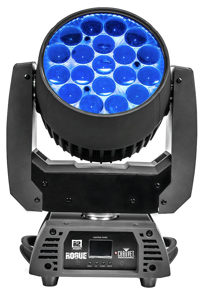 CHAUVET Rogue™ R2 Lyre Wash LED RGBW 19 x 15 Watts — Chauvet Professionnal