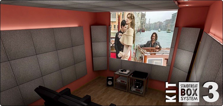 JOCAVI Staidtreat System Kit Box 3® Panneaux Acoustiques Pour Pièce de 20 à 30m2 — JOCAVI Acoustics Panels