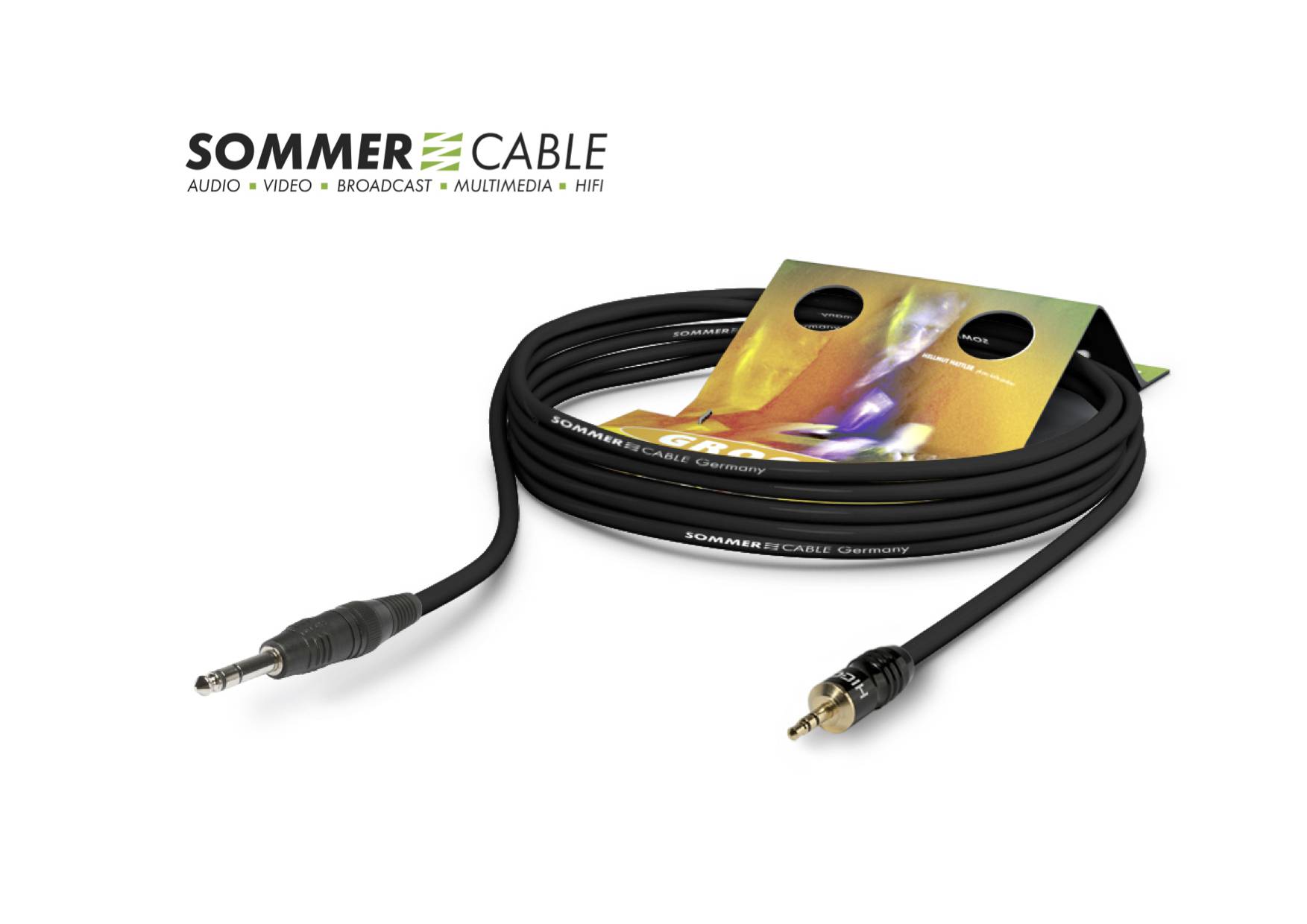 SOMMERCABLE Club SERIES MKII Câble 2 x 0,34 mm² Mini-Jack stéréo / JACK Stéréo NEUTRIK — Sommer Cable GmbH