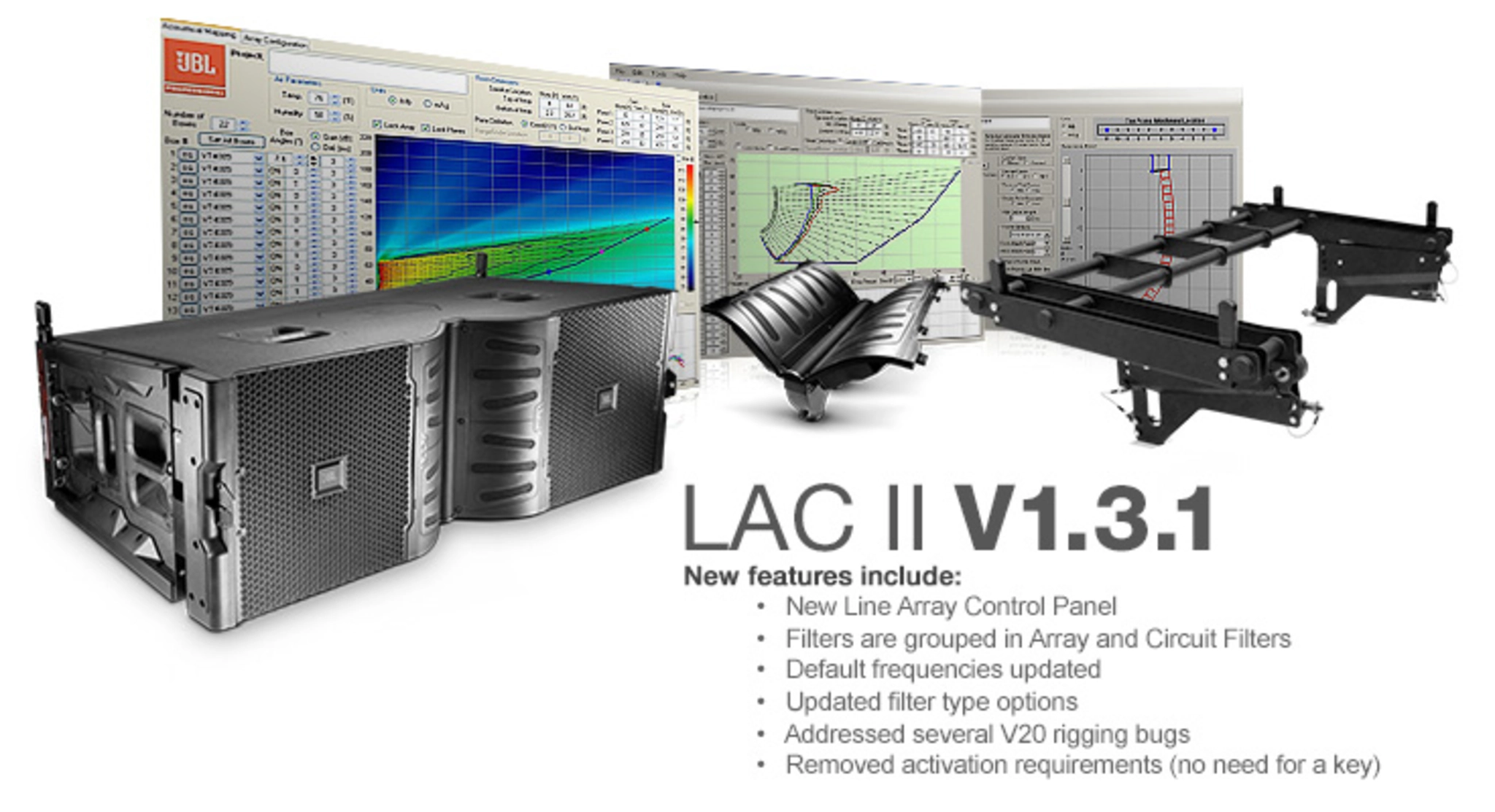 Vertec Line Array Calculator — JBL Professional
