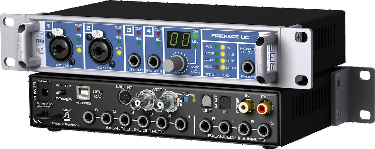 RME FIREFACE UC Interface Audio USB Haute Vitesse 36 Canaux — RME