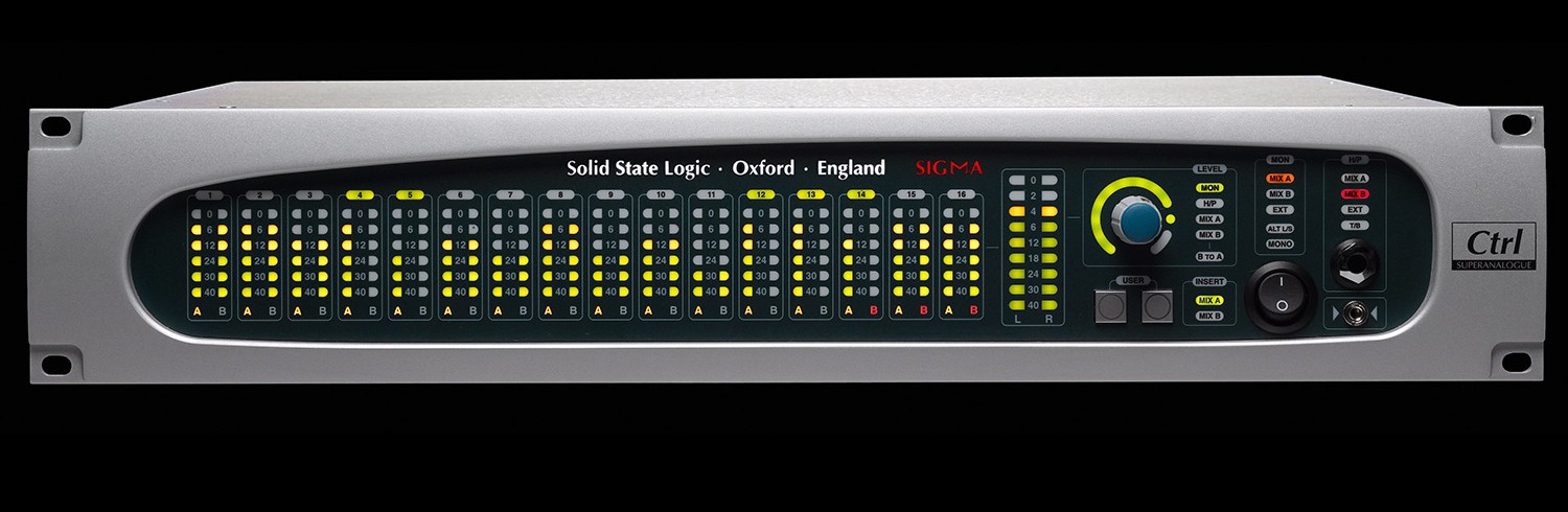 SSL SIGMA Delta Sommateur SuperAnalogue contrôlable à distance — Solid State Logic (SSL)