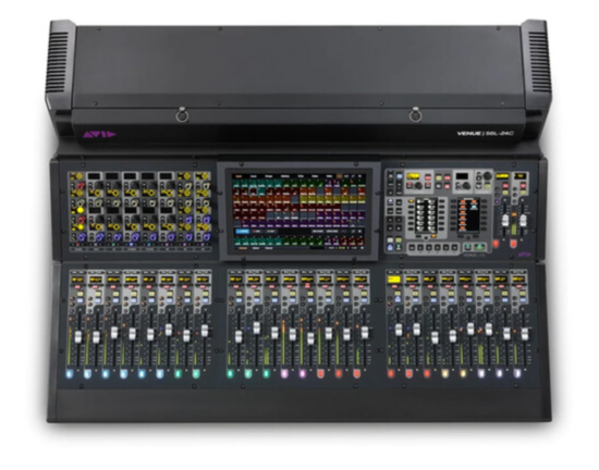 Surface de controle S6L-24C + 3 ans de support Avid Elite Live — vue 2