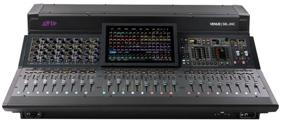 Surface de controle S6L-24C + 3 ans de support Avid Elite Live — AVID