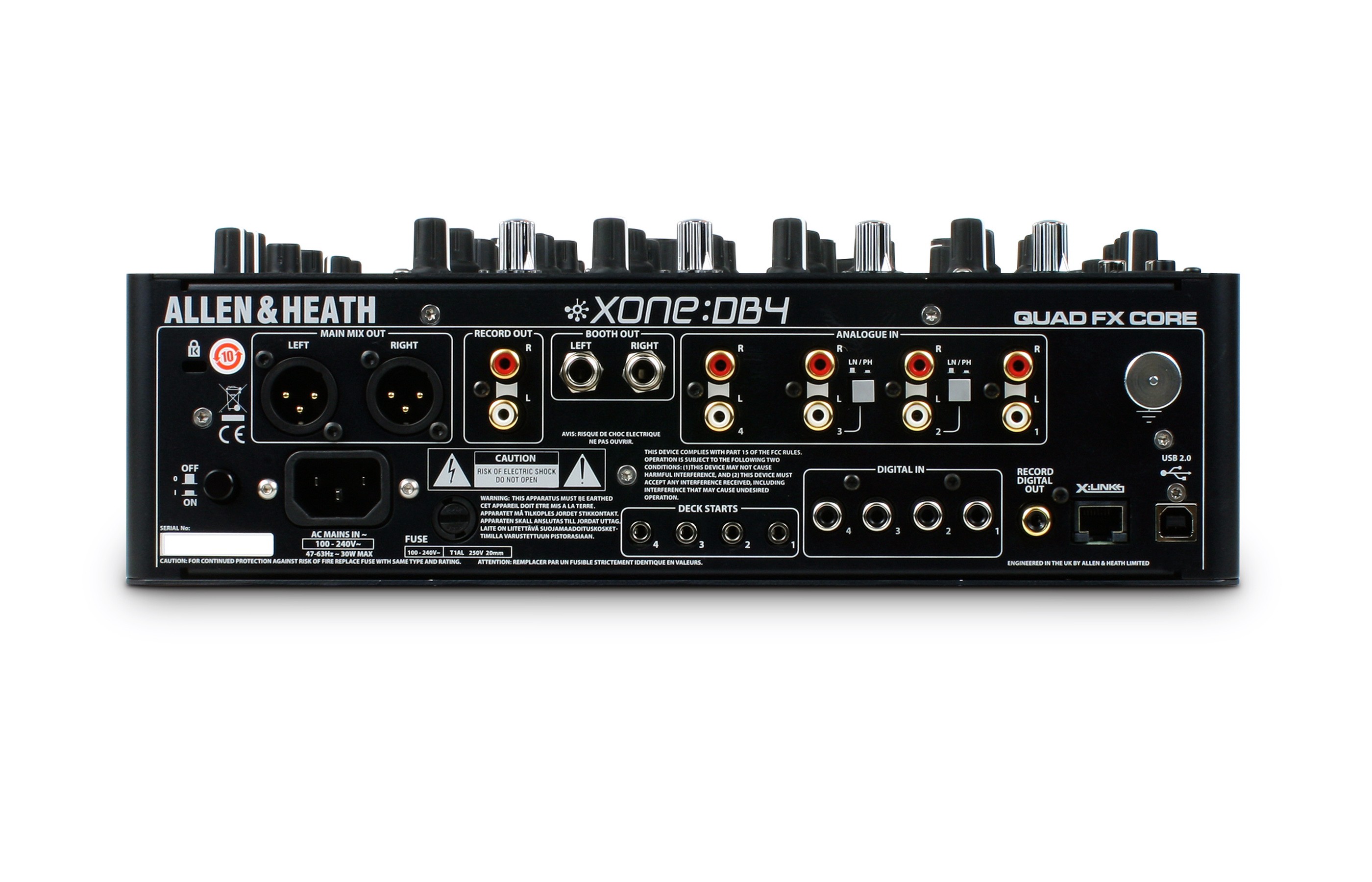 Allen & Heath Xone DB4 Digital Fx DJ Mixer