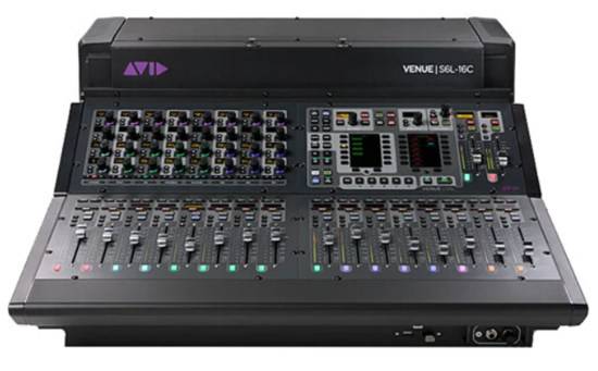 Surface de controle S6L-16C + 3 ans de support Avid Elite Live — AVID