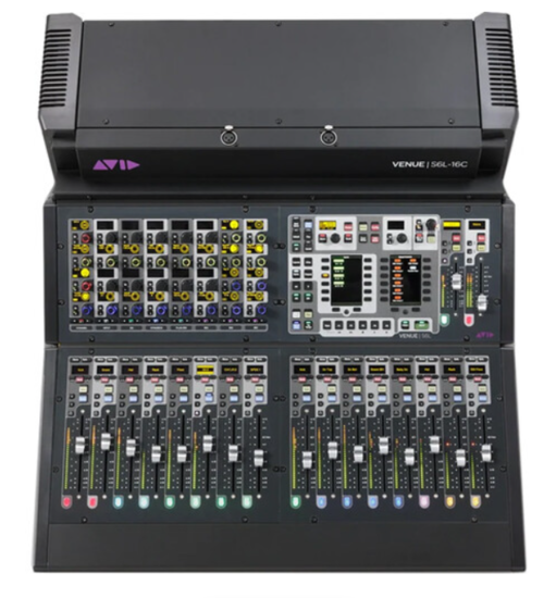 Surface de controle S6L-16C + 3 ans de support Avid Elite Live — vue 2