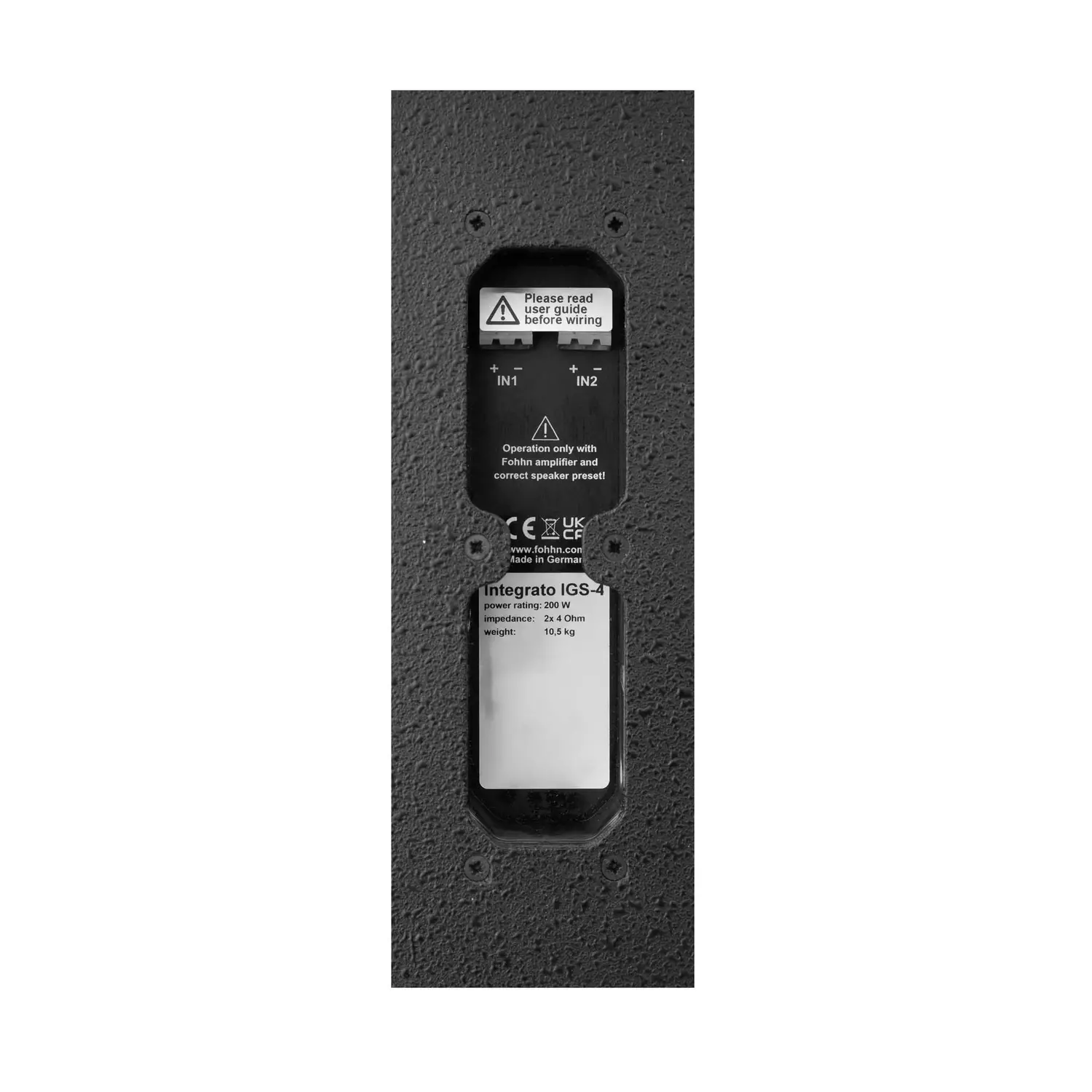 Integrato IGS-4 — vue 13