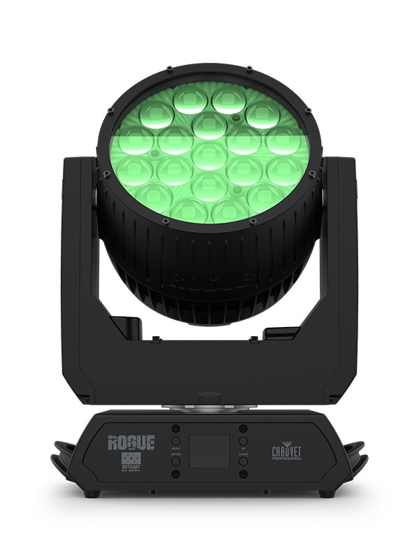 CHAUVET Rogue™ Outcast 2X Wash LED RGBW 19 x 25 Watts (IP65) — Chauvet Professionnal
