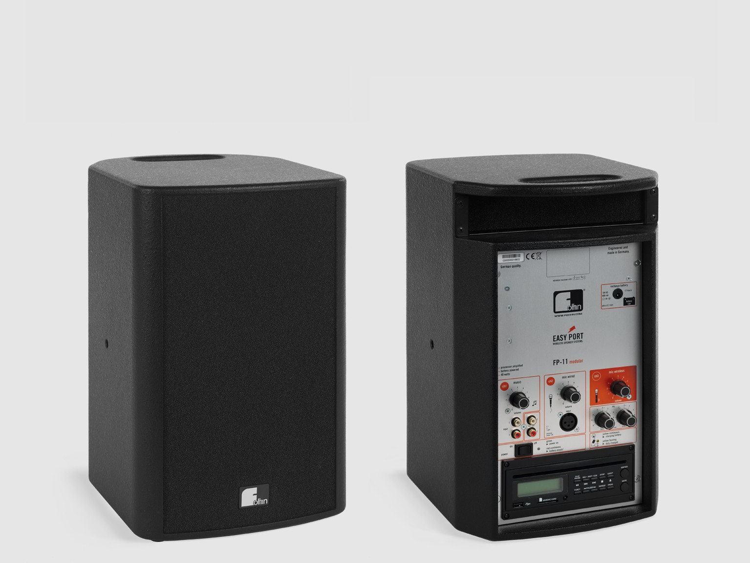 FOHHN EASYPORT FP-11 Enceinte Portable 40 Watts — Fohhn