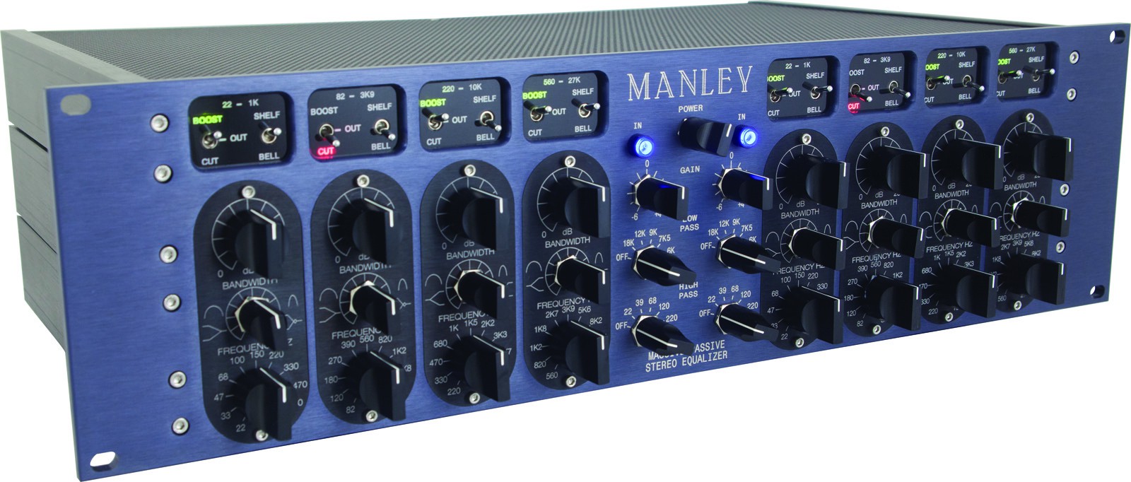 MANLEY MASSIVE PASSIVE Egaliseur à Lampes Stéréo