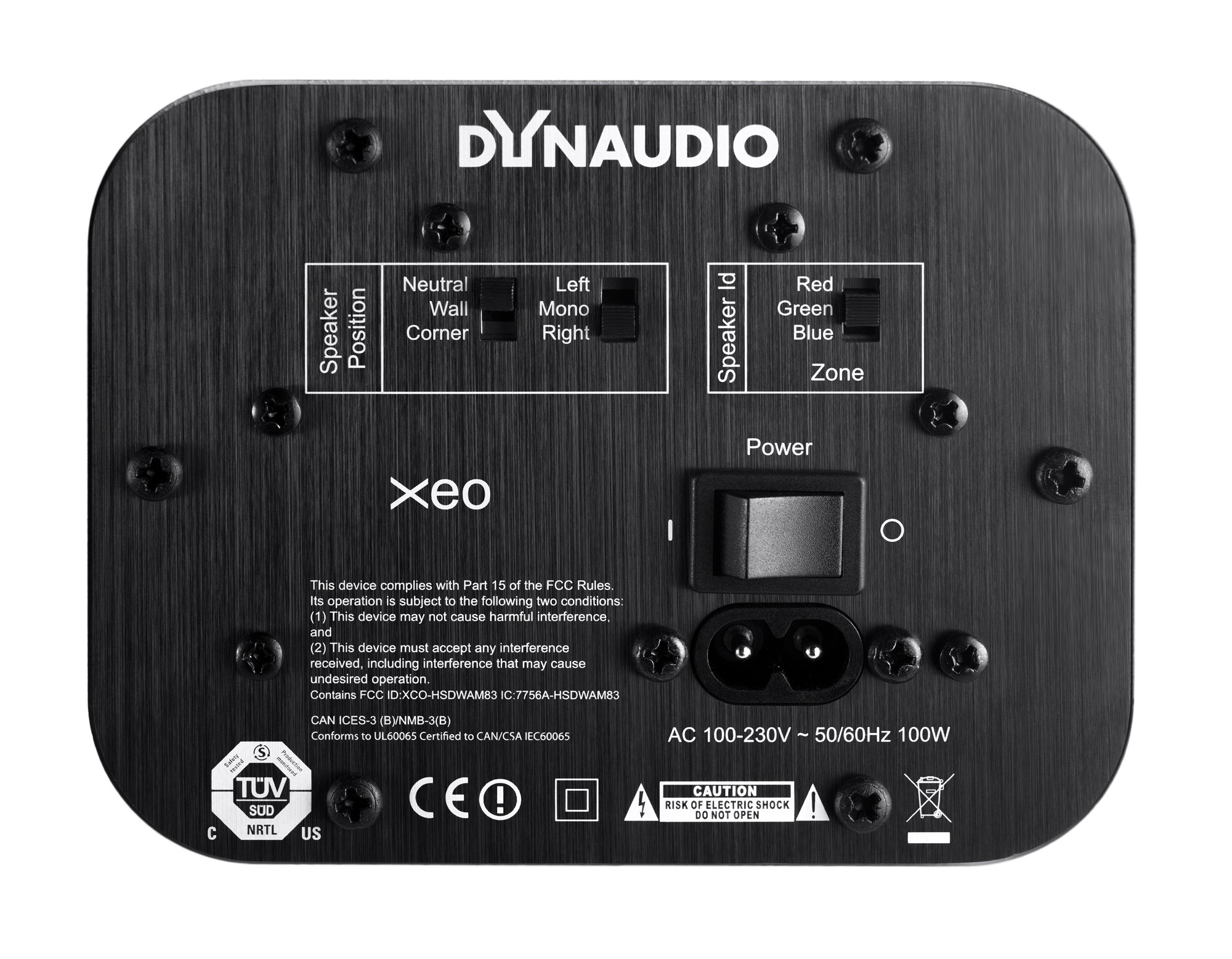 DYNAUDIO XEO 4  Enceinte Sans Fil Compacte (La Paire)