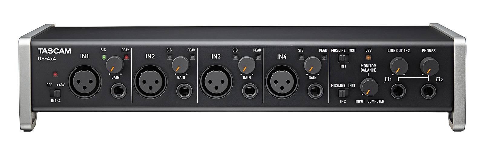 TASCAM TRACKPACK 2x2 Bundle Interface US2X2 + Casque TH-02 + Micro Statique TM-80