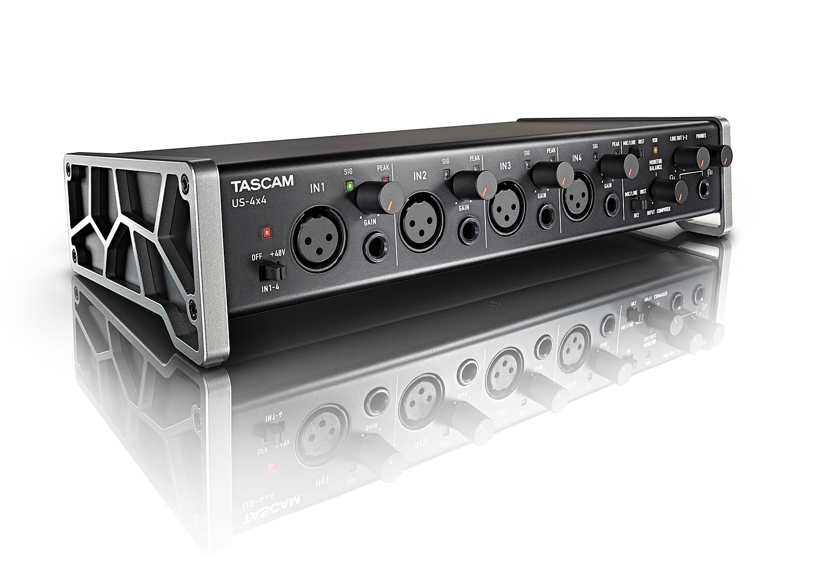 TASCAM US-16x08 Interface Audio MIDI-USB (16 entrées, 8 sorties) — TASCAM