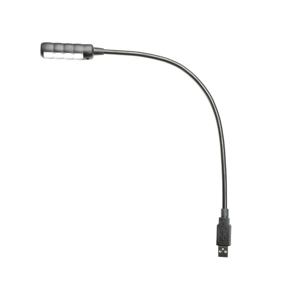 ADAM HALL SLED 1 ULTRA USB Lampe Col de cygne Connecteur USB 4 LED COB