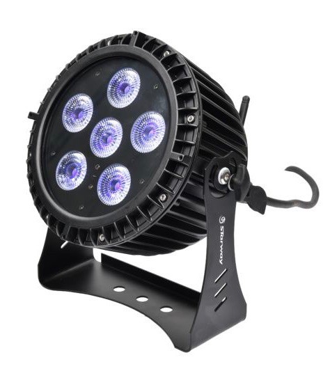 STARWAY WINDKOLOR Projecteur à Led 75 Watts RGBWA +UV 6 en 1 sur Batterie