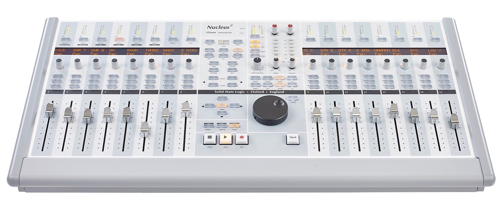 SSL Nucleus, surface de contrôle - interface USB - préamp. 2 canaux