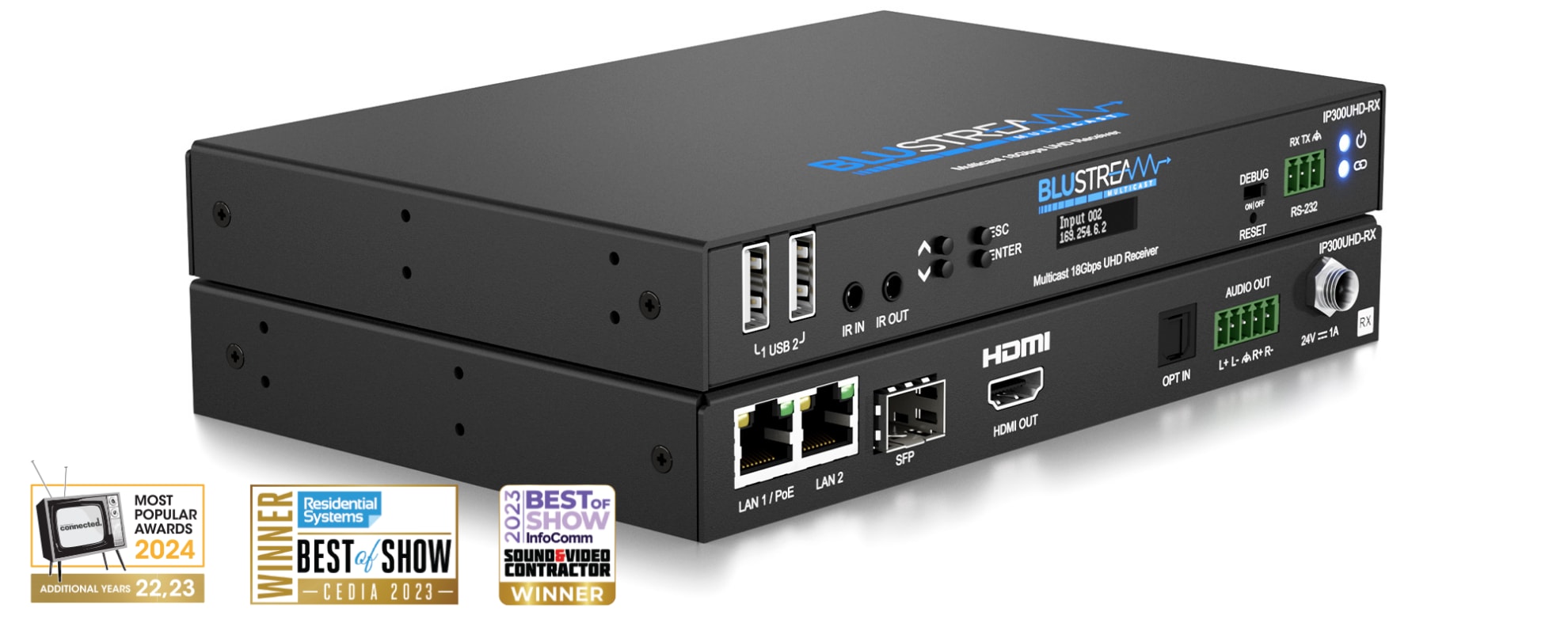 IP300UHD-RX — BLUSTREAM