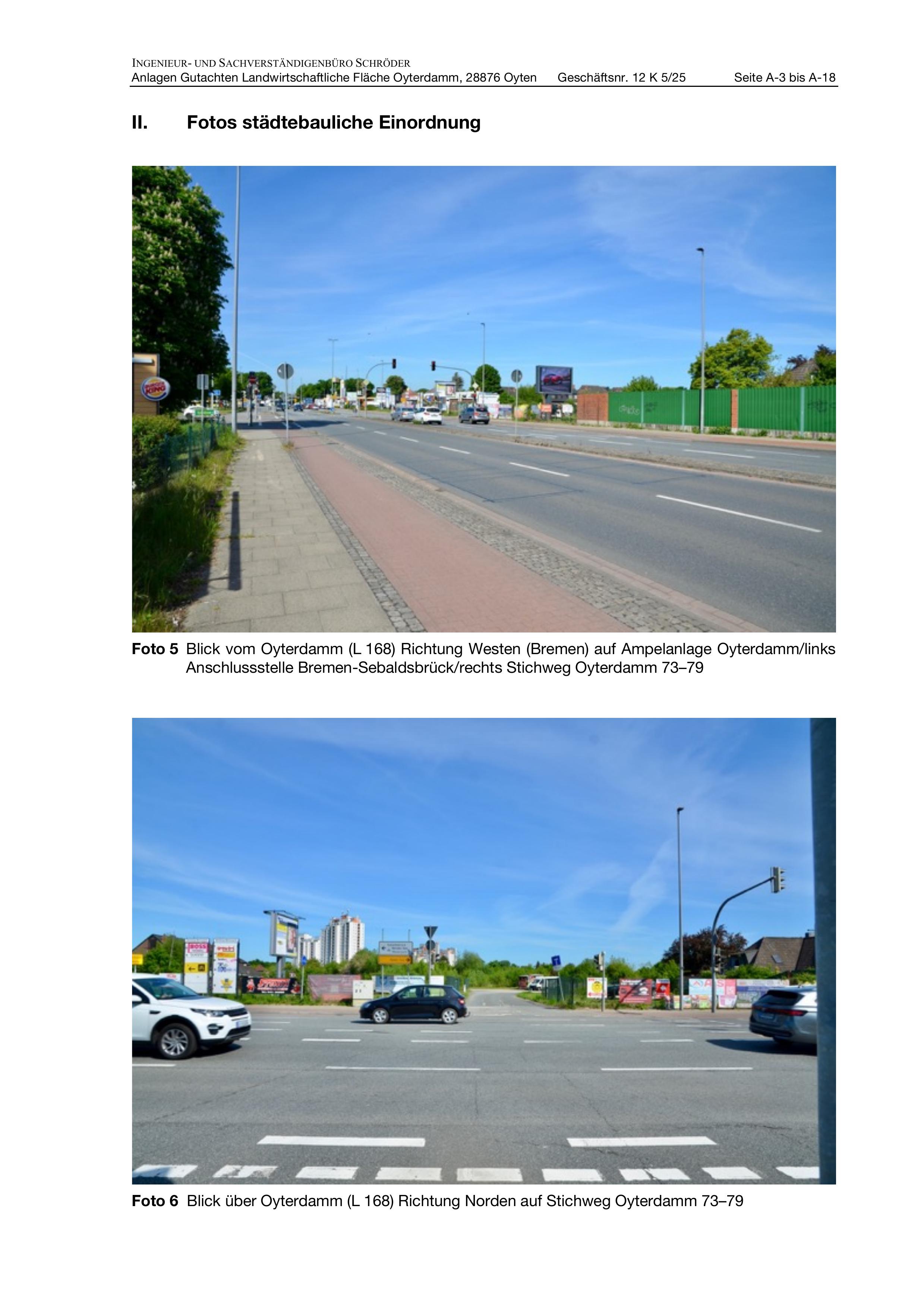 Straßenansicht — Land- und forstwirtschaftlich genutztes Grundstück in Achim, 28832