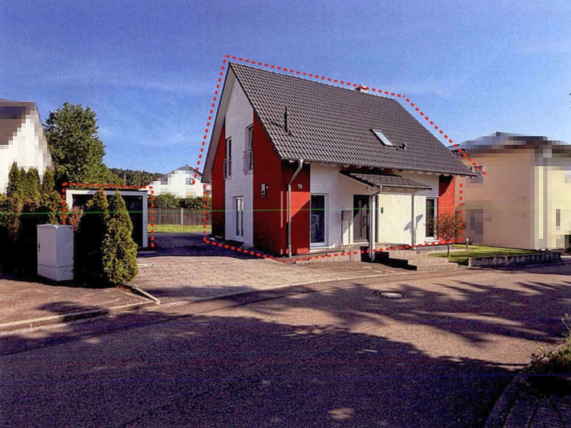 Außenansicht vorne — Einfamilienhaus in Gomaringen, Bolbergstraße 18
