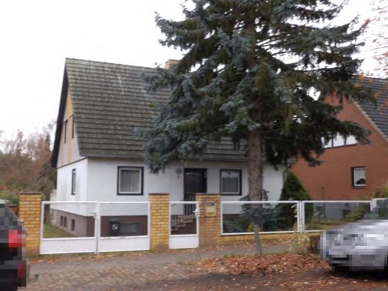 Außenansicht vorne — Einfamilienhaus in Berlin, Lichtenfelder Ring 203