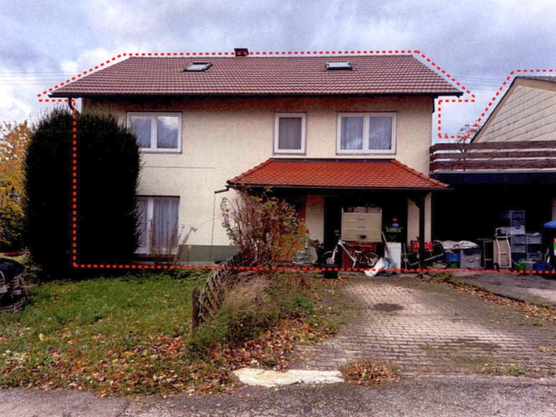 Außenansicht vorne — Einfamilienhaus in Rottenburg-Eckenweiler, Rohrdorfer Weg 6