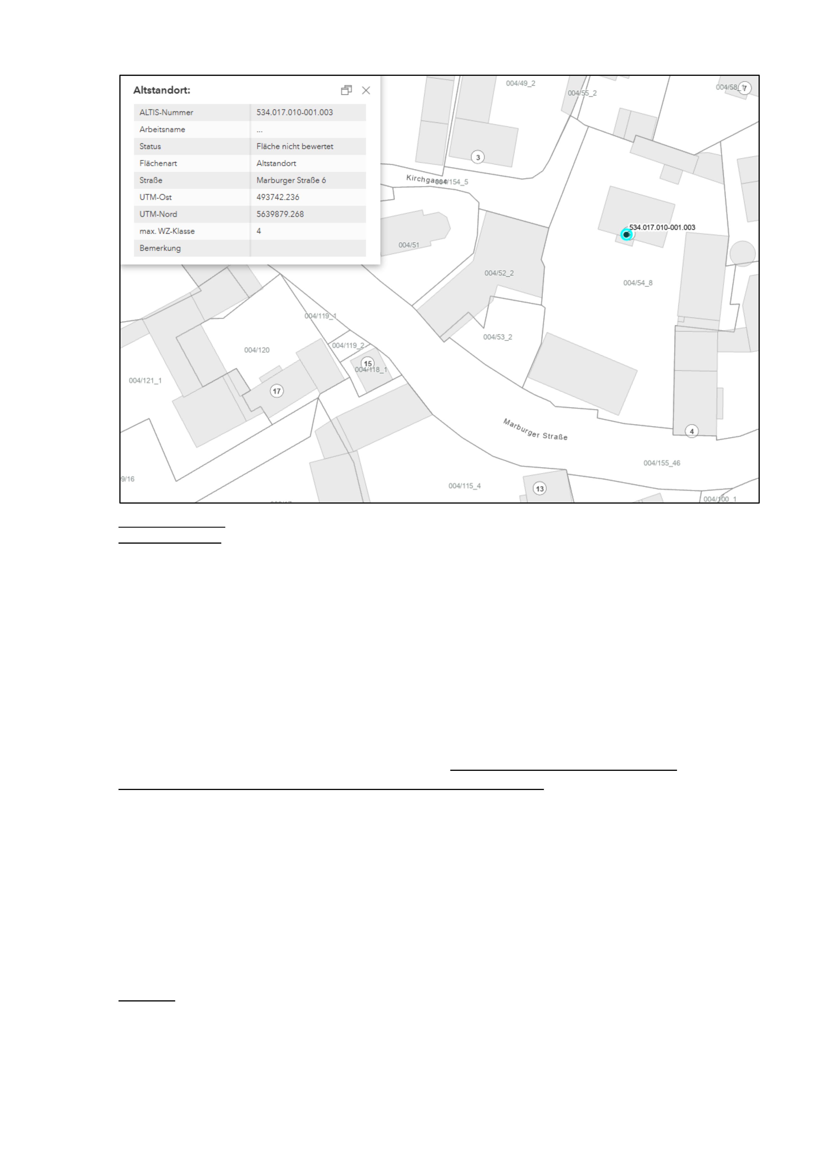 Textseite — Sonstiges in Rauschenberg