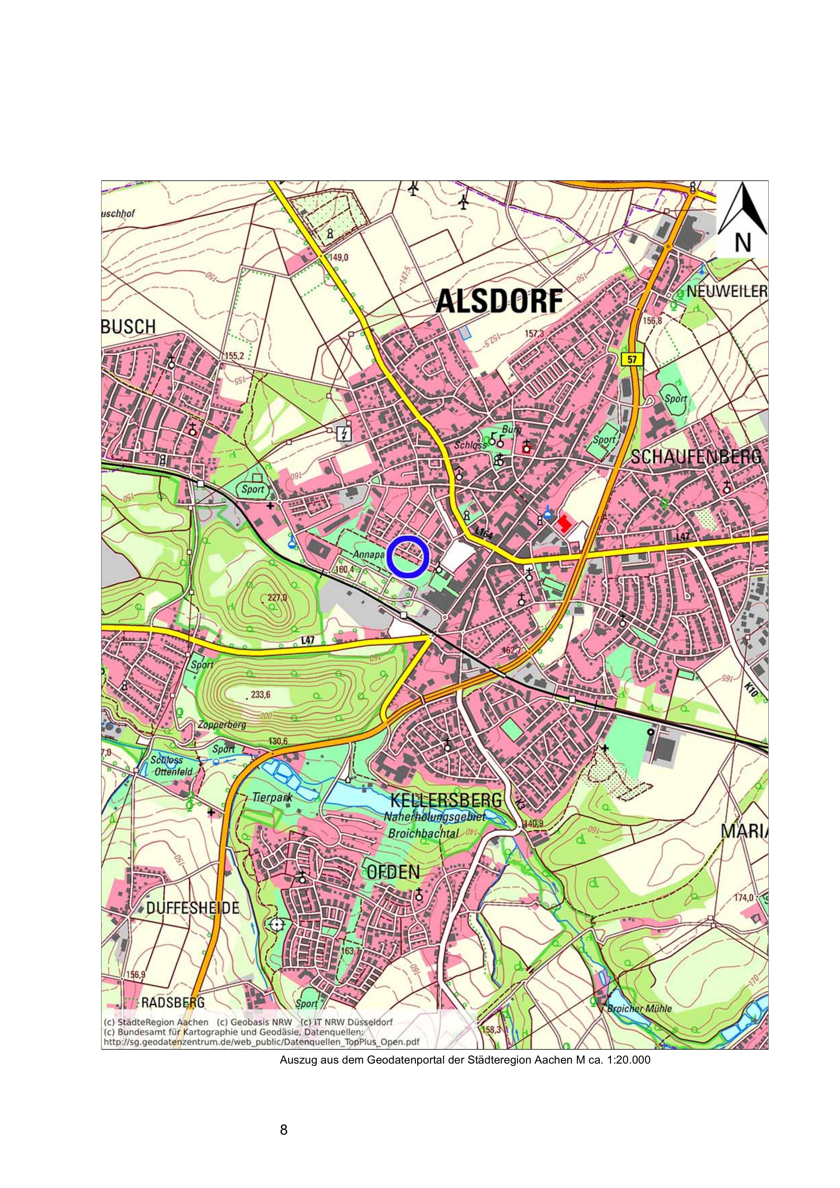 Textseite — Eigentumswohnung in Alsdorf