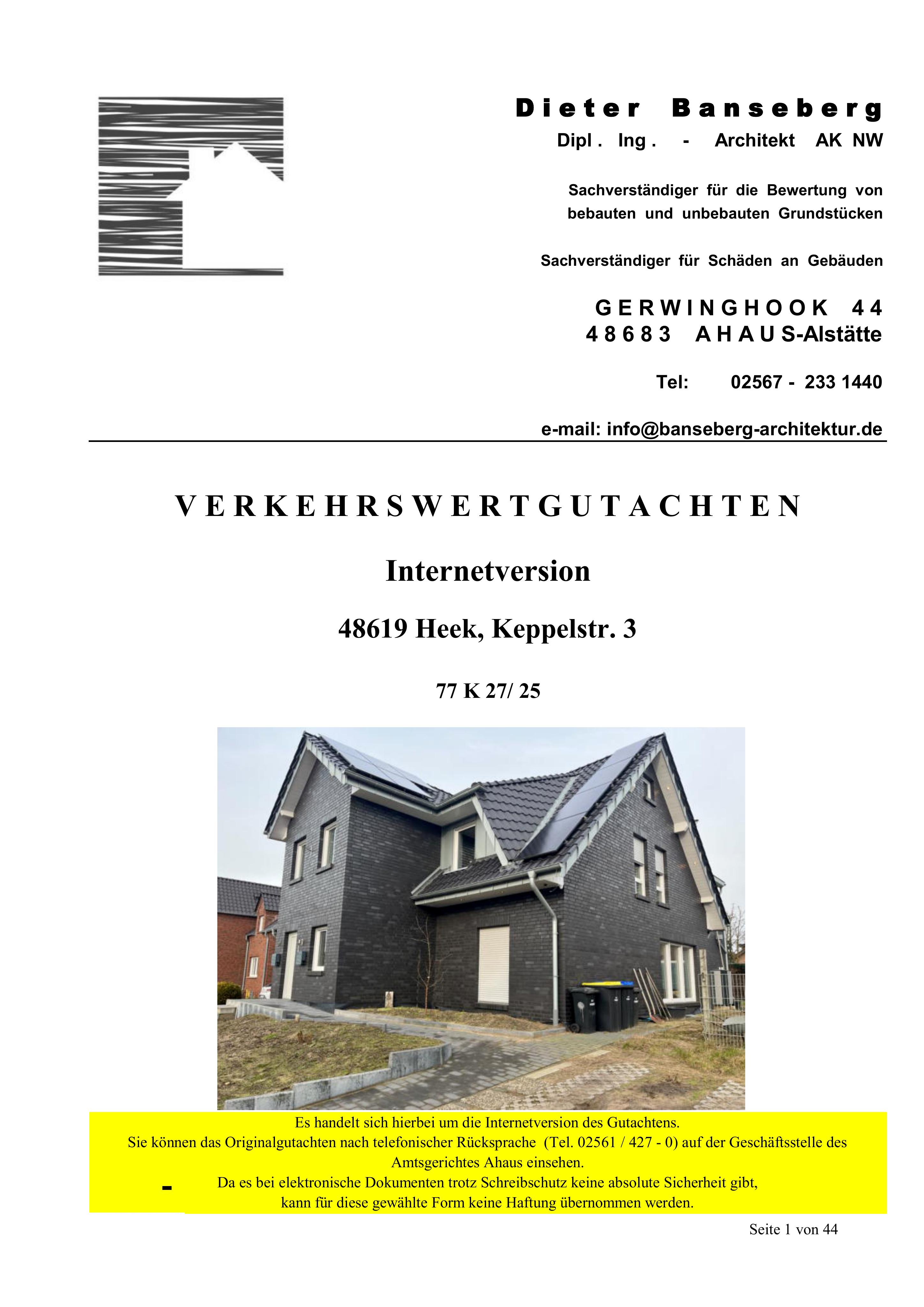 Textseite — Garage in Heek
