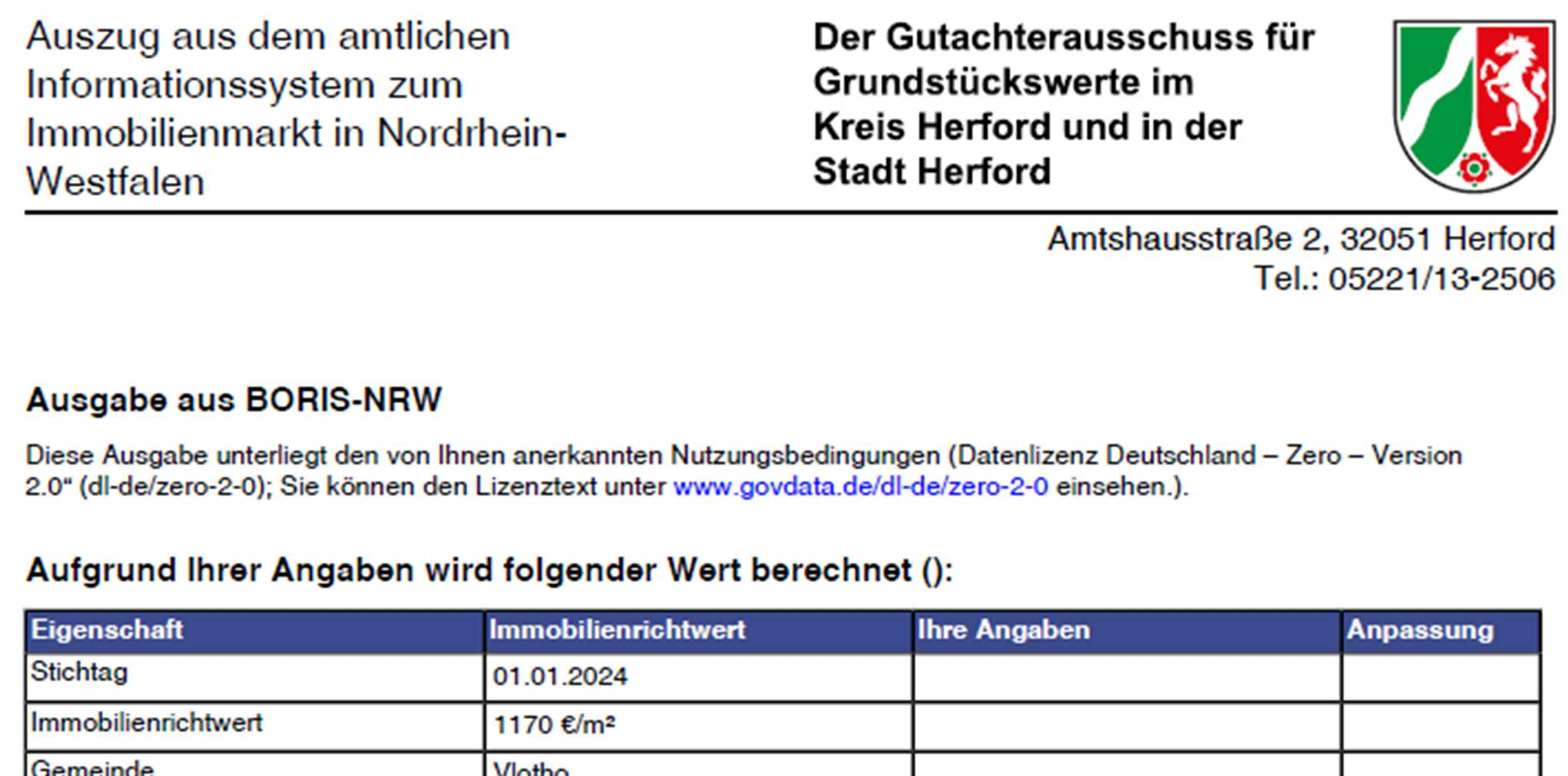 Sonstiges — Eigentumswohnung in Porta Westfalica