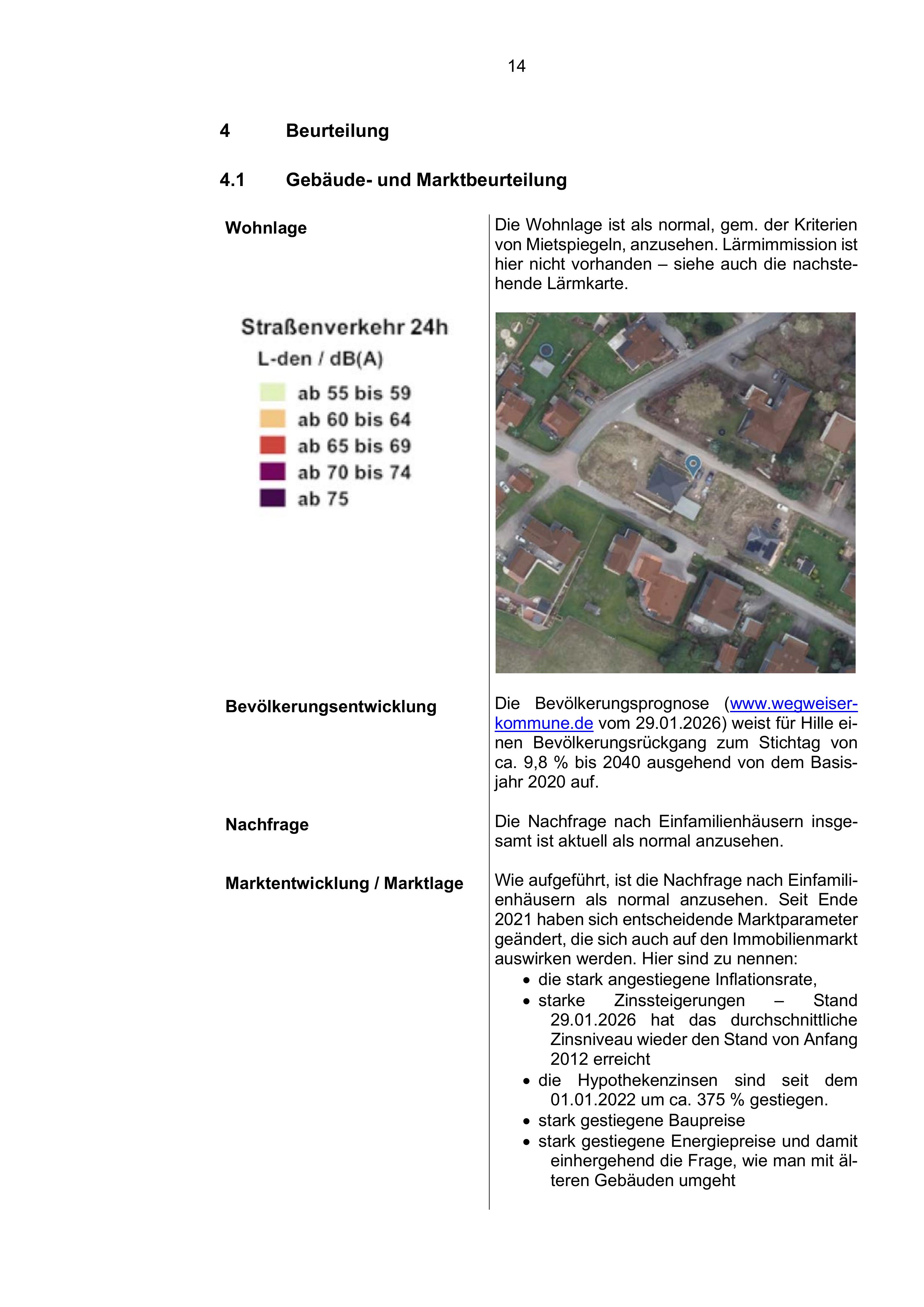 Textseite — Einfamilienhaus in Hille