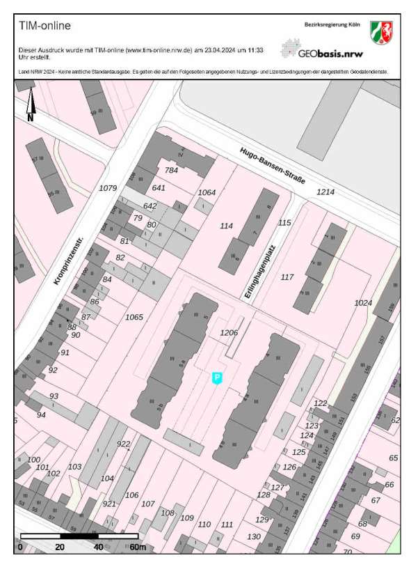 Lagekarte — Eigentumswohnung in Duisburg, 47229