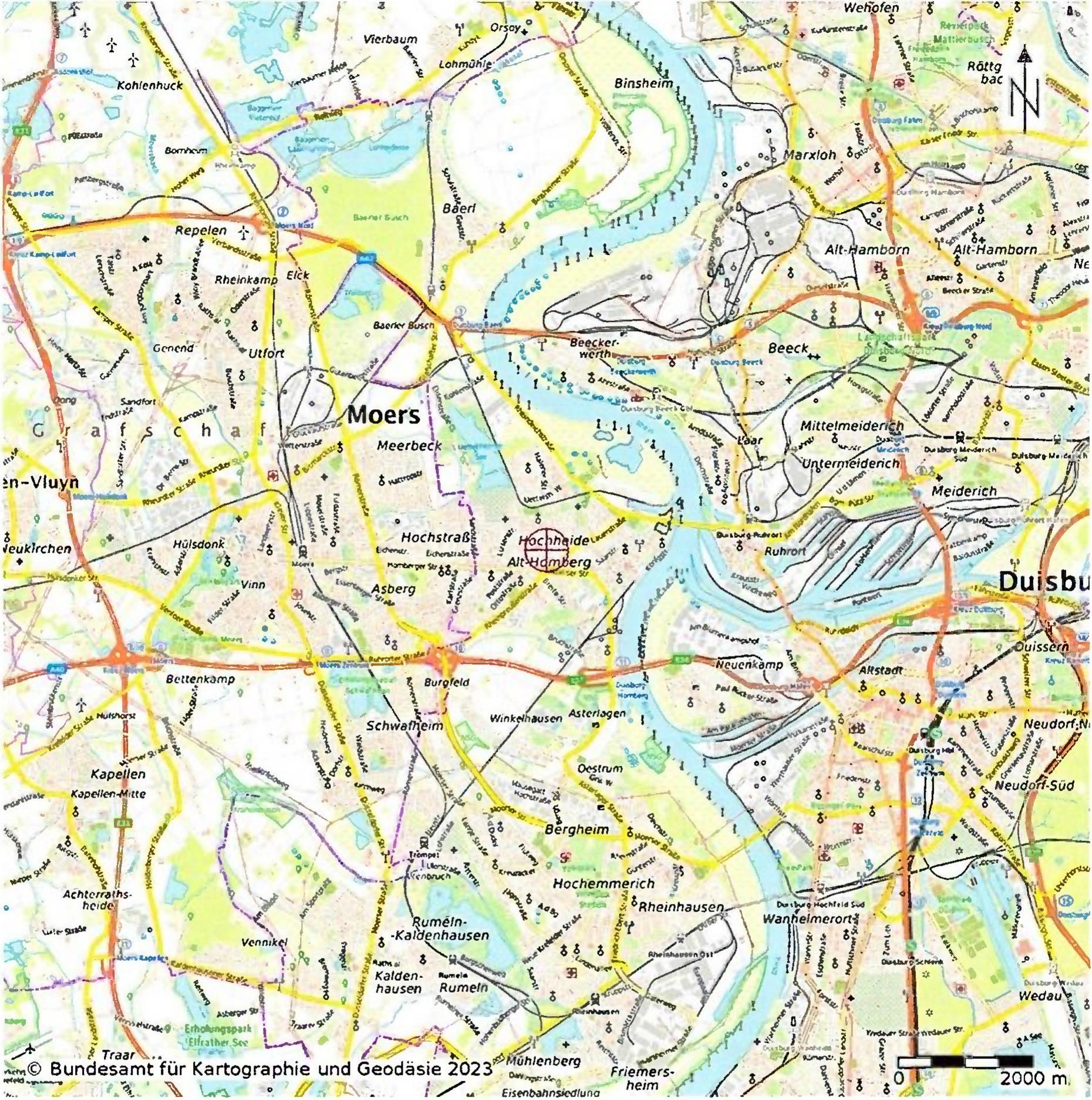 Objektfoto — Eigentumswohnung in Duisburg, 47198 Duisburg - Homberg (OT Hochheide)