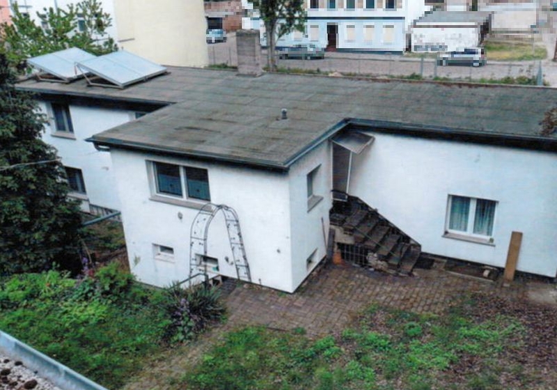 Außenansicht hinten — Wohn-/Geschäftshaus in Magdeburg, Reichweinstraße 18