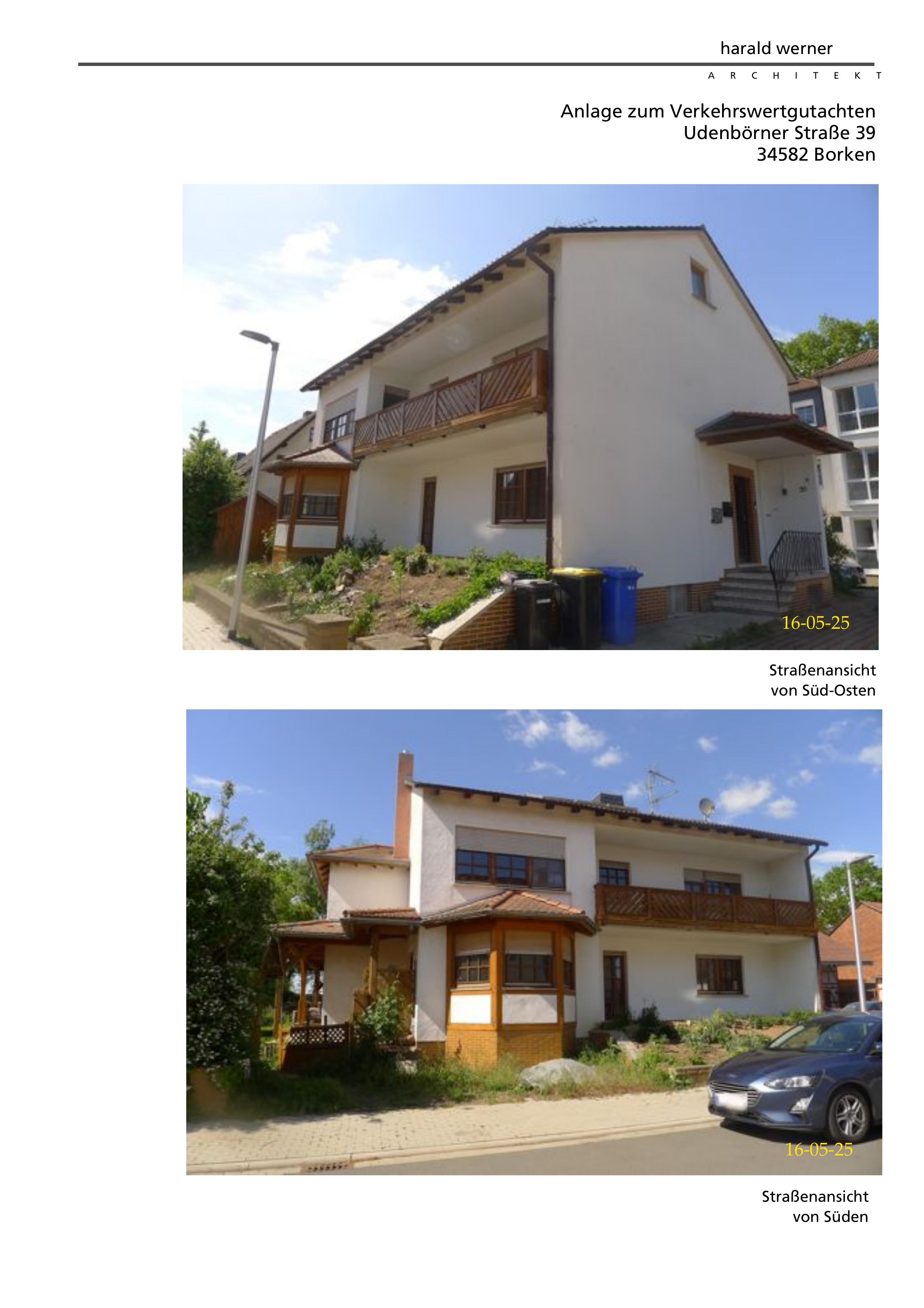 Seitenansicht — Zweifamilienhaus in Borken, Udenbörner Straße 39