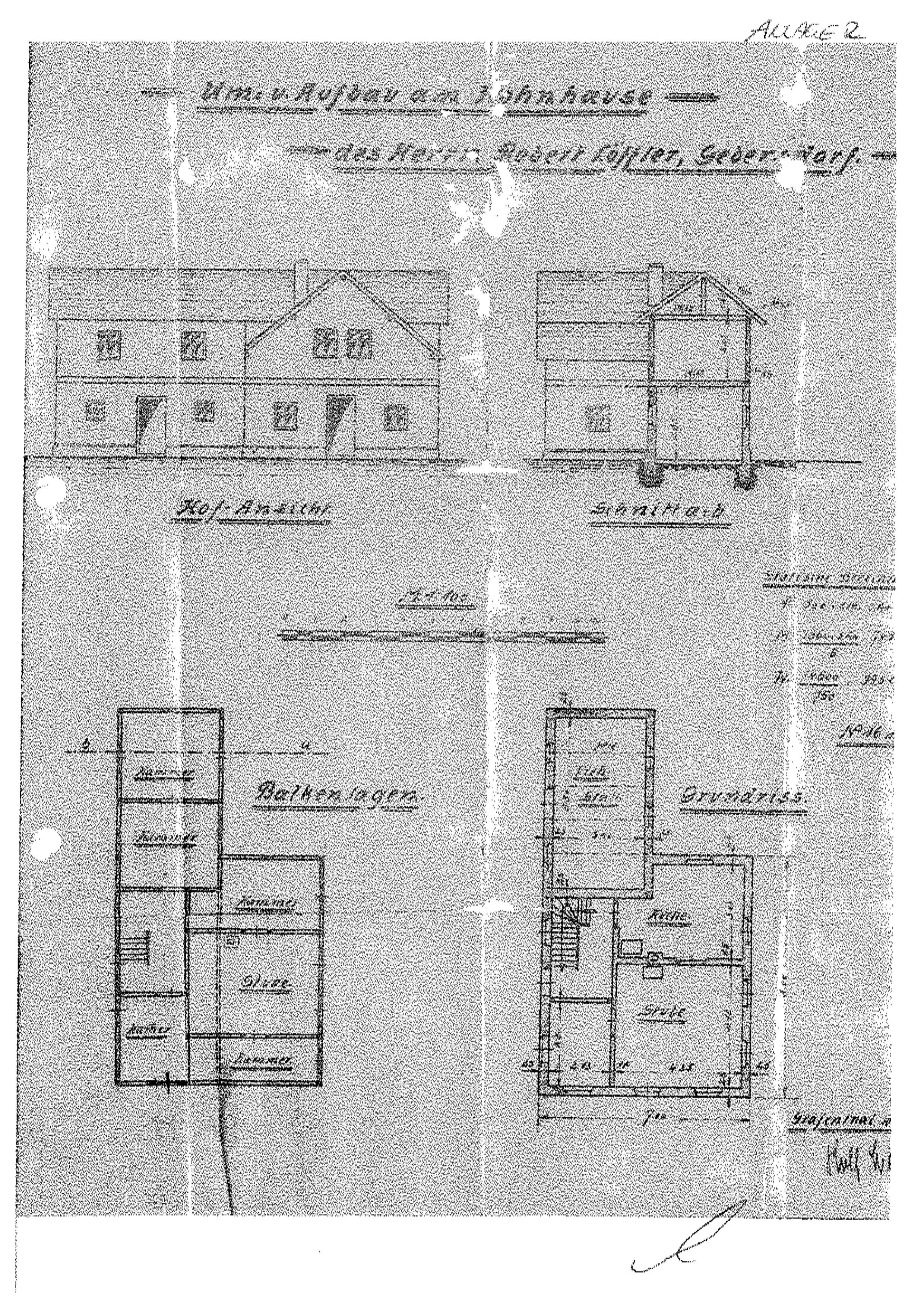 Grundriss — Unbebautes Grundstück Gebersdorf 17, Gräfenthal