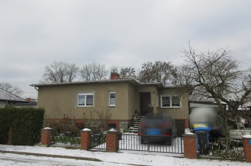 Außenansicht vorne — Einfamilienhaus in Wittstock/Dosse, Am Wiesenhang 2