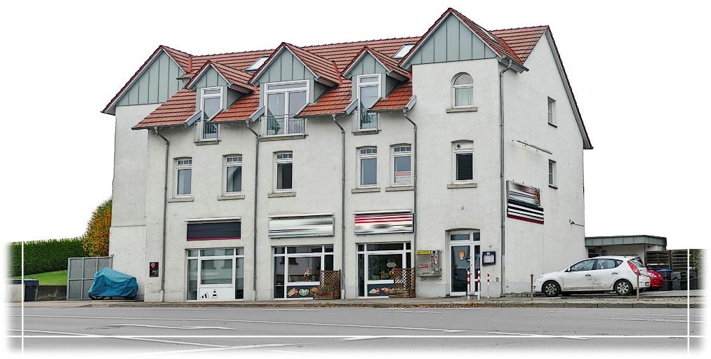 Außenansicht vorne — Gewerbeeinheit (z.B. Laden, Büro) in Lemgo, Herforder Straße 44