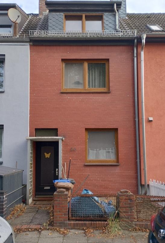 Außenansicht vorne — Reihenhaus in Bremen, An der Finkenau 36