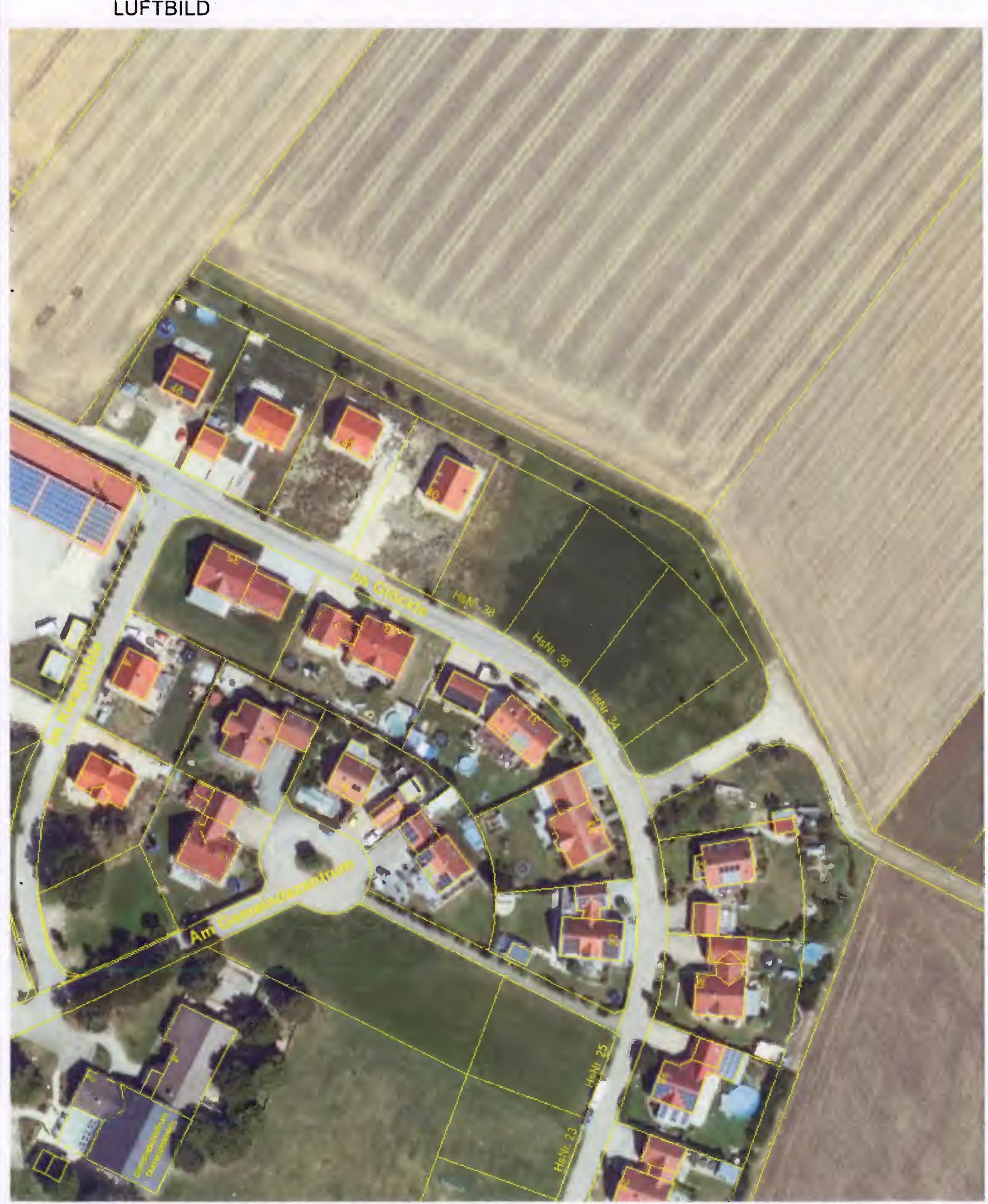 Objektfoto — Unbebautes Grundstück in Nördlingen, Im Glöckle 38