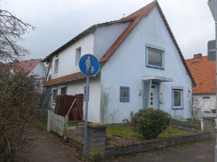 Außenansicht vorne — Einfamilienhaus in Petershagen, Kraftwerkssiedlung 7