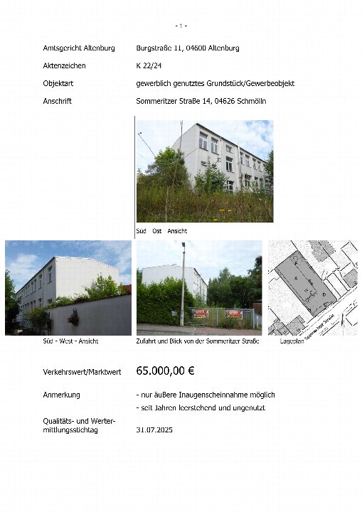 Gerichtsdokument — Sonstiges