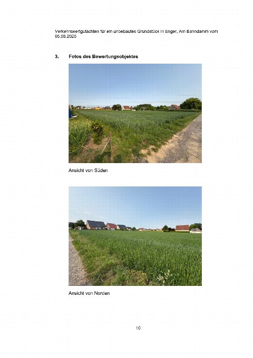 Garten — Land- und forstwirtschaftlich genutztes Grundstück in Enger, Am Bahndamm